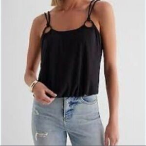 Express Black Spaghetti Strap Top